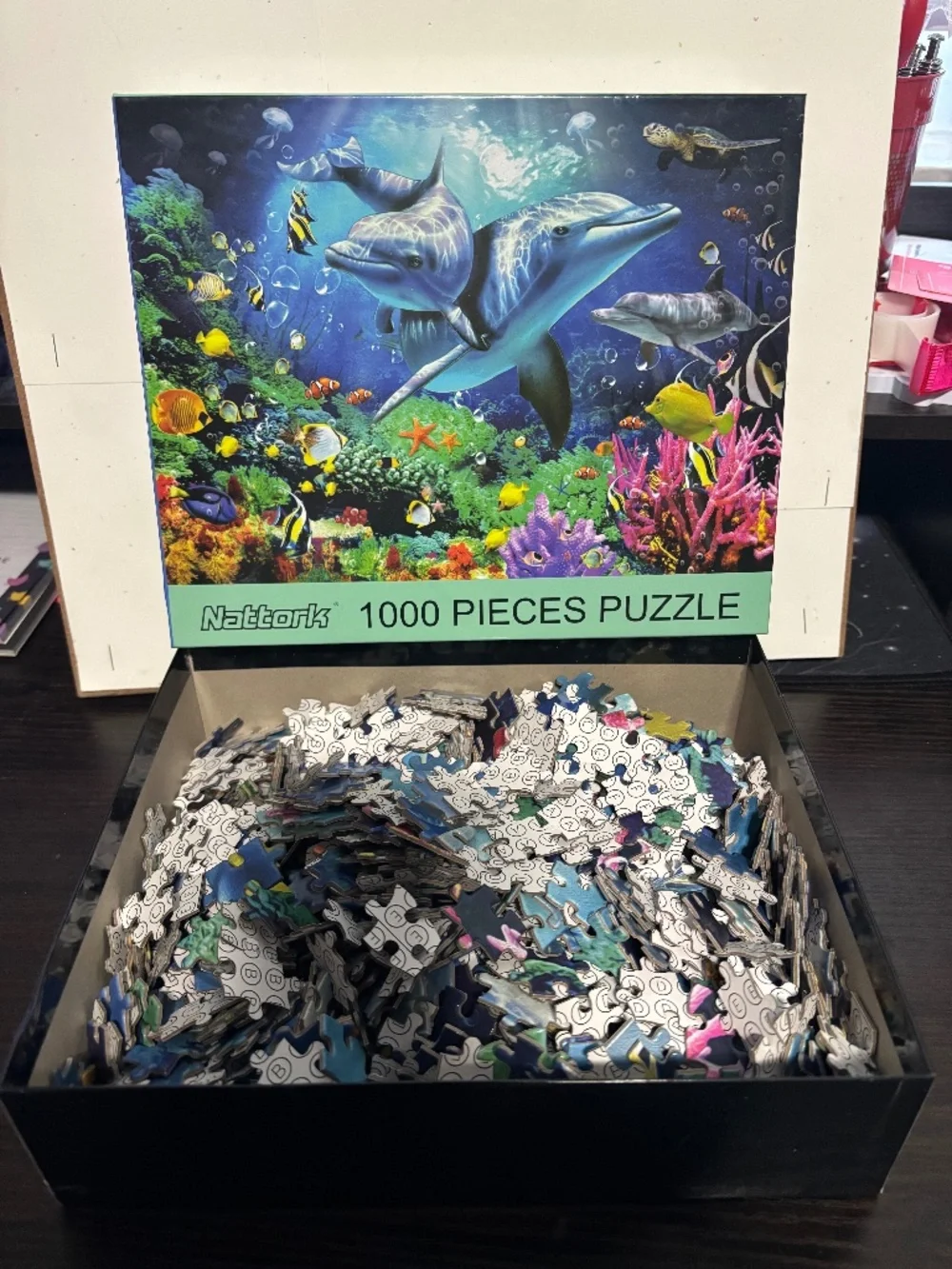 1,000 Piece Dolphin Puzzle